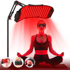 LuxRenew Max: mascarilla facial con luz roja 850nm para cuidado de la piel en casa
