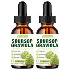 Lxmzlzk Graviola leaf extract bottle showing natural antioxidant support