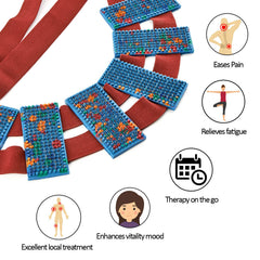 Lyapko Belt Kid 3.5 Ag needles close-up, 960 precision needles for targeted stimulation