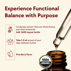 LYFE Functional Arousal Tincture pour shown for smooth, mess-free application.