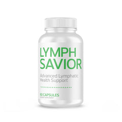 Lymph Savior bottle cap close-up for easy daily dosing.
