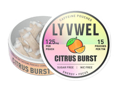 LyvWel guarana energy pouch supports focused, on-the-go performance.