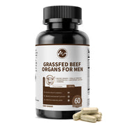 M inch Beef Organs Supplement packaging front signals a premium daily vitality option