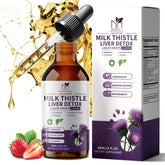 MABEFY Milk Thistle Drops bottle highlighting liver support in a convenient liquid form