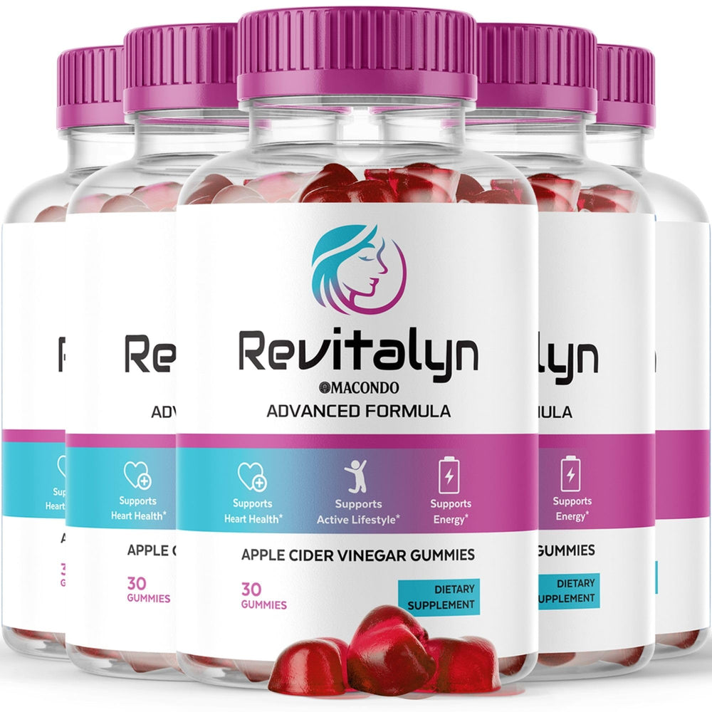 Macondo Revitalyn Gummies bottle with Apple Cider Vinegar for daily skin-support routine