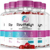 Macondo Revitalyn Gummies bottle with Apple Cider Vinegar for daily skin-support routine