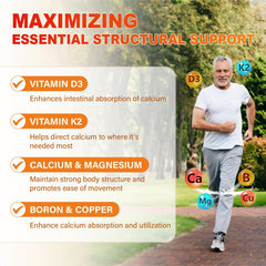 Maennyliy Calcium 1200mg ingredients label featuring calcium citrate and magnesium glycinate blend.