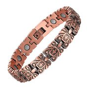 MagEnergy copper magnetic bracelet for women; 99.9% copper and hypoallergenic for daily wear.