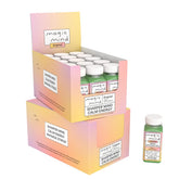 Magic Mind focus energy shot bottle promotes crisp clarity and smooth tasting energy.