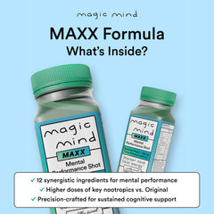 Magic Mind MAXX Bacopa Monnieri close-up improves attention