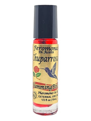 MAGICK SPACE hummingbird pheromone bottle pour, travel-friendly and discreet scent for daily allure.