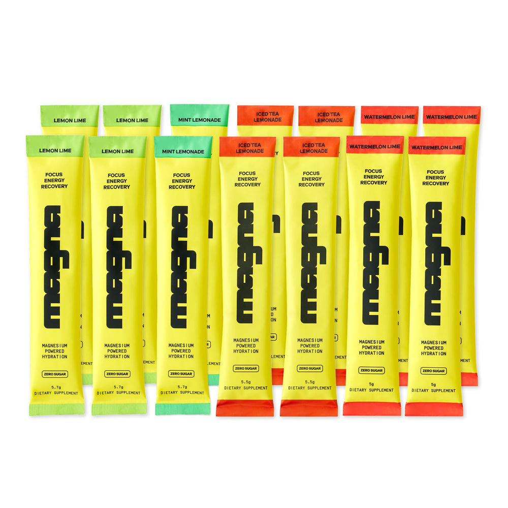 Magna Electrolytes bottle pour for quick hydration during workouts