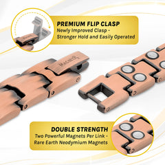MagnetRX 40 neodymium magnets inside for a powerful, non-invasive accessory