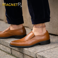 Close-up of MagnetRX magnets showing strong field for daily wear.