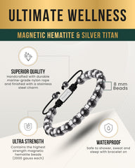 MagnetRX stainless steel charm close-up for subtle luxury and durability