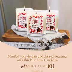 Magnificent 101 lavender-rose-jasmine aroma enhances relaxation and focused intention.