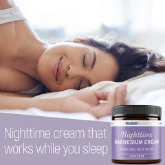 Cream texture close-up reveals rich, smooth, non-greasy formula.