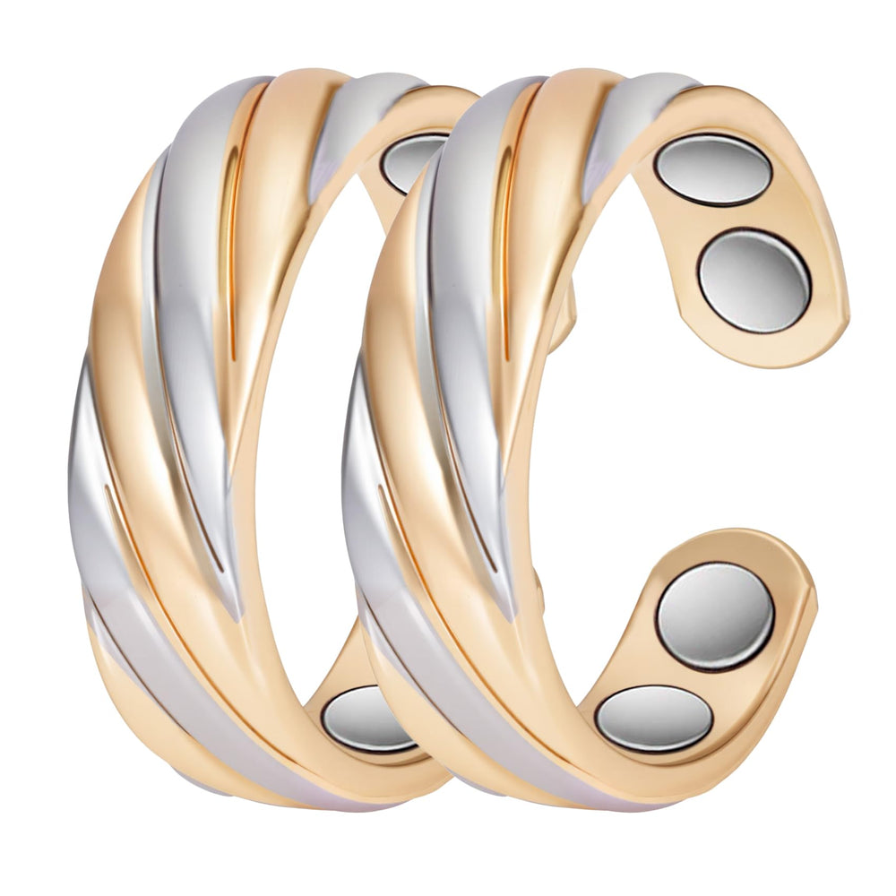 MagSølv copper rings for women close-up shows solid craftsmanship and hypoallergenic finish