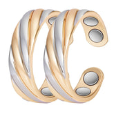 MagSølv copper rings for women close-up shows solid craftsmanship and hypoallergenic finish