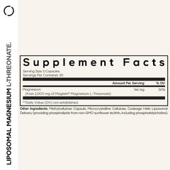Codeage Magtein capsules close-up highlighting easy daily dosing for cognitive focus.