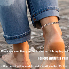 MagVIVACE copper anklet adjustable links for a precise fit