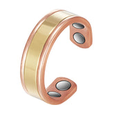 MagVIVACE copper ring in 99.9% pure copper, rich finish for daily wear.