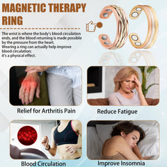 MagVIVACE copper ring hypoallergenic material suitable for sensitive skin.