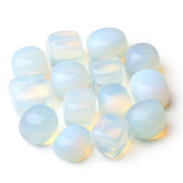 MAIBAOTA opal crystals bulk stones on a display tray for meditation and decor