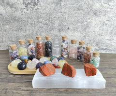 MAIBAOTA Red Jasper stones arranged as decorative accents in a home display.