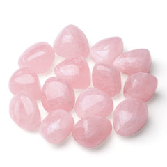 MAIBAOTA Rose Quartz crystal-tumbled 100g for meditation and balance.