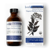Maine Medicinals Elderberry Syrup bottle showing Anthoimmune formula for immune support