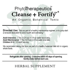 Maine Medicinals Organic Herbal Detox bottle showcases 18 botanicals for holistic support