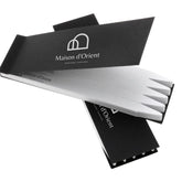 Maison d'Orient perfume test strips booklet closed for travel testing