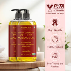 Ingredients close-up featuring collagen and plant stem cells for elasticity