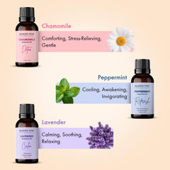 Majestic Pure Yoga Oil Set lemongrass bottle with bright refreshing aroma