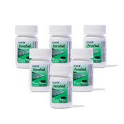 Major Ferosul bottle green front view for daily iron support.