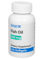 MAJOR Fish Oil bottle front view highlighting branding and omega-3 content