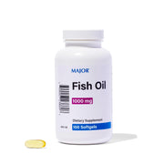 Major Omega-3 softgel bottle for daily EPA and DHA intake