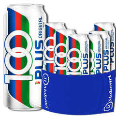 MAKSURI TRADING 100 PLUS six-pack cans ready for workout hydration on the go