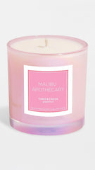 Malibu Apothecary Turks & Caicos wax closeup highlights coconut-soy blend for clean burn.