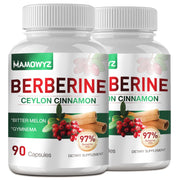 MAMOWYZ berberine capsules bottle for easy daily wellness.
