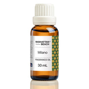 Manhattan Beach Milano diffuser oil bottle in amber glass for long-lasting fragrance