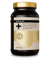 Manna Vitality Shilajit+ Capsules bottle promotes daily energy support