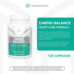 Mannatech CardioBALANCE pill closeup with capsules for daily use