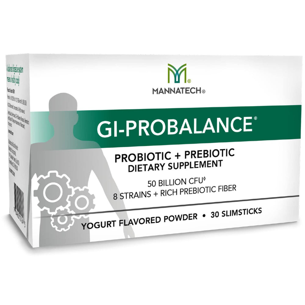 Mannatech SlimSticks yogurt-pack for easy daily probiotic intake