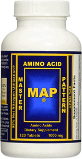 MAP Master Amino Acid Pattern bottle pour for quick absorption