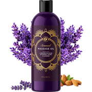 Maple Holistics aromatherapy massage oil bottle for a calming sensual experience