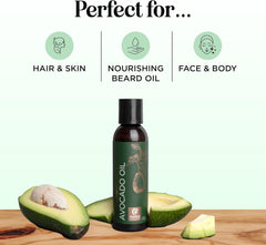 Maple Holistics avocado oil pour showing easy dispensing