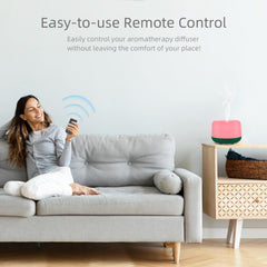 Marchred whisper-quiet diffuser designed for sleep and relaxation