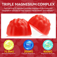 Mariayu gummies with glass of water suggesting easy chewable daily support.